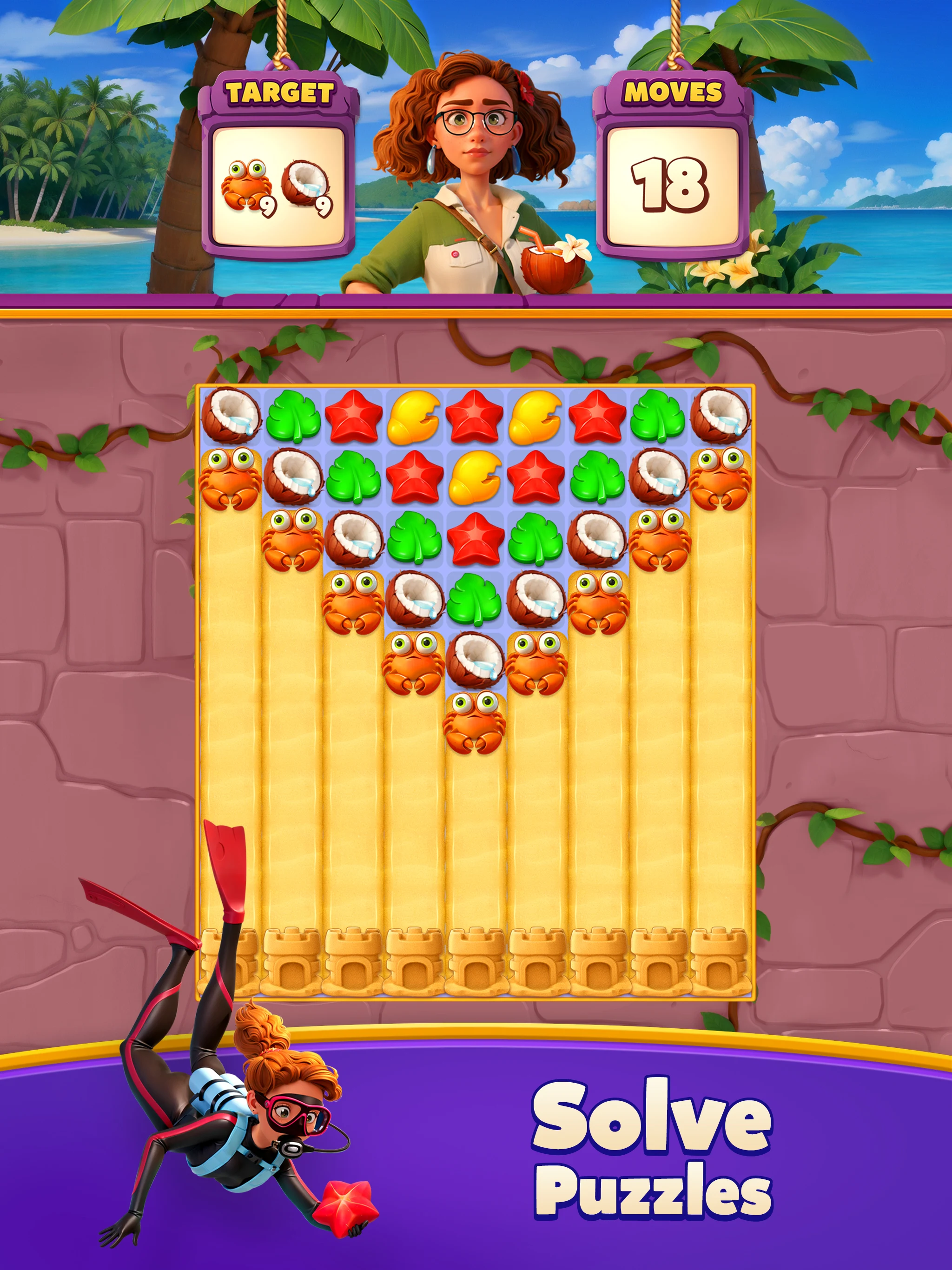 Tropic Match screenshot
