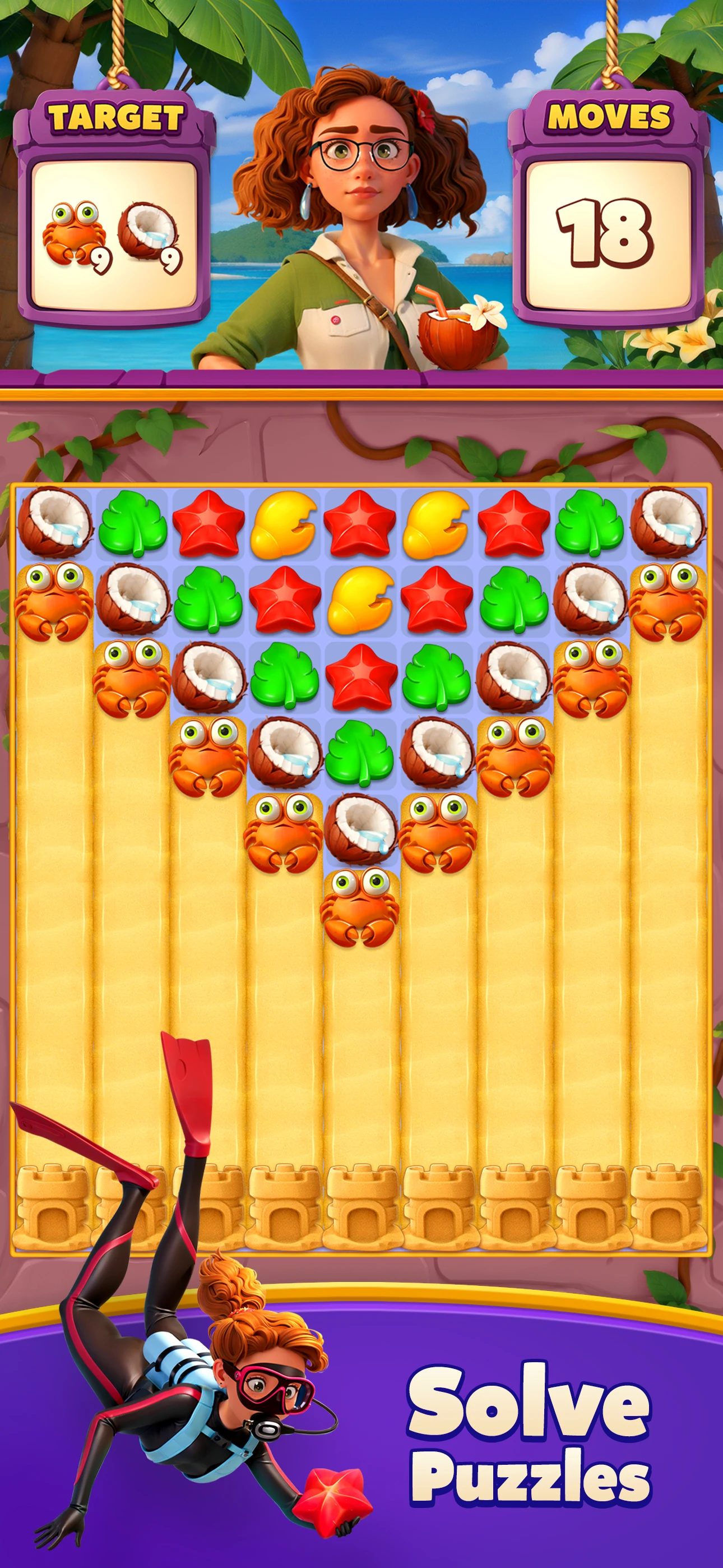 Tropic Match screenshot