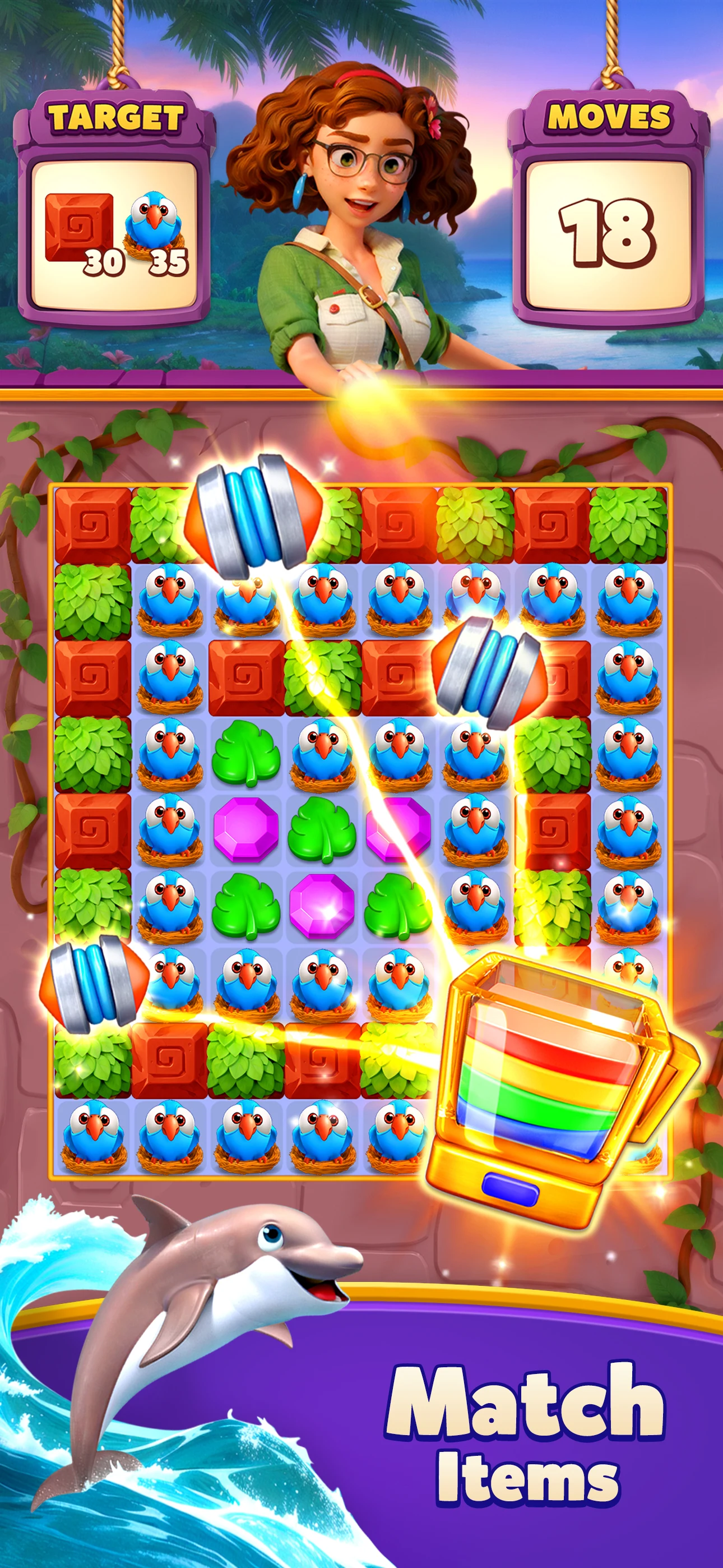 Tropic Match screenshot